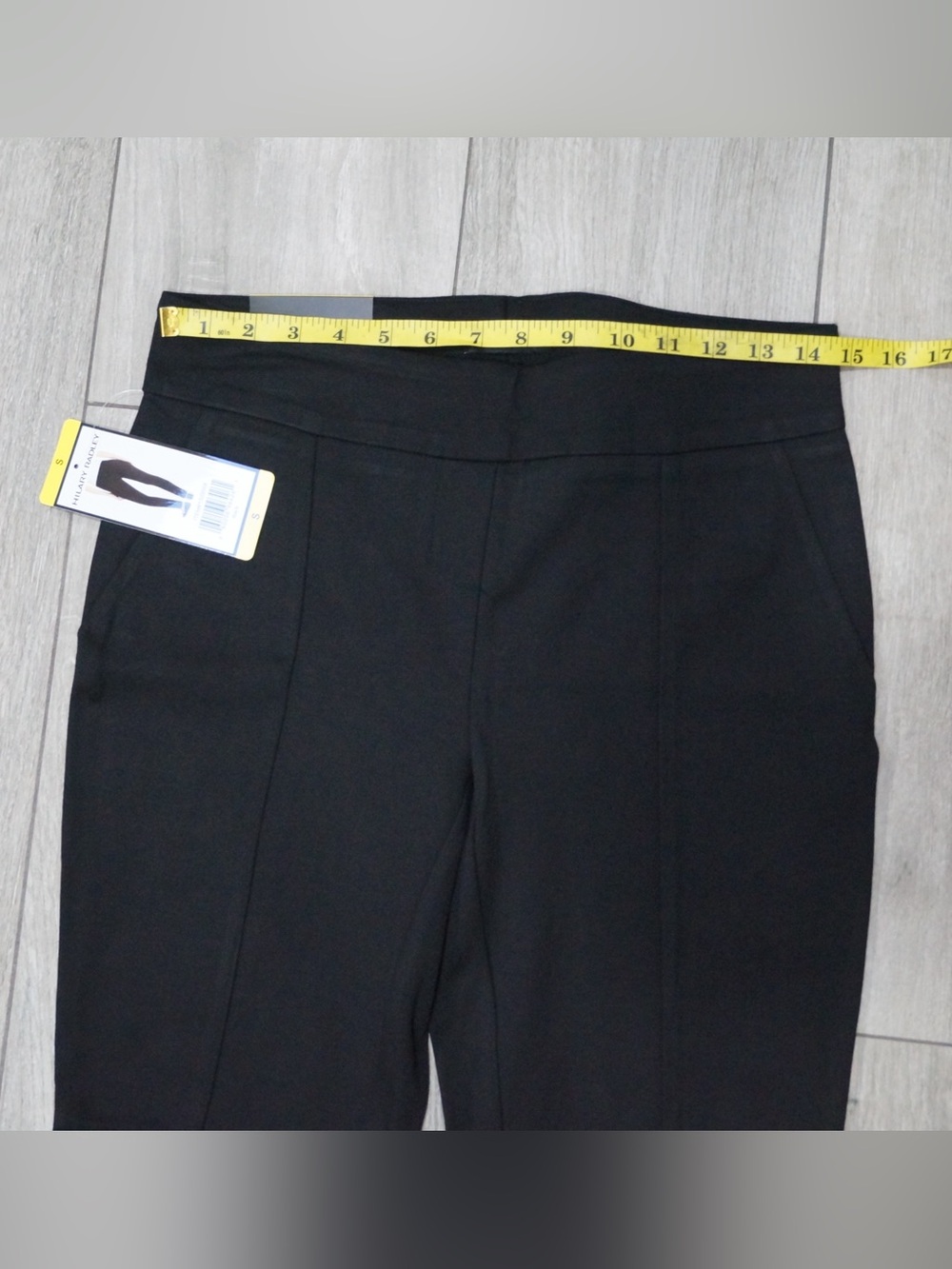 Hilary Radley Black Dress Pants Stretch Size S - Picture 2 of 9